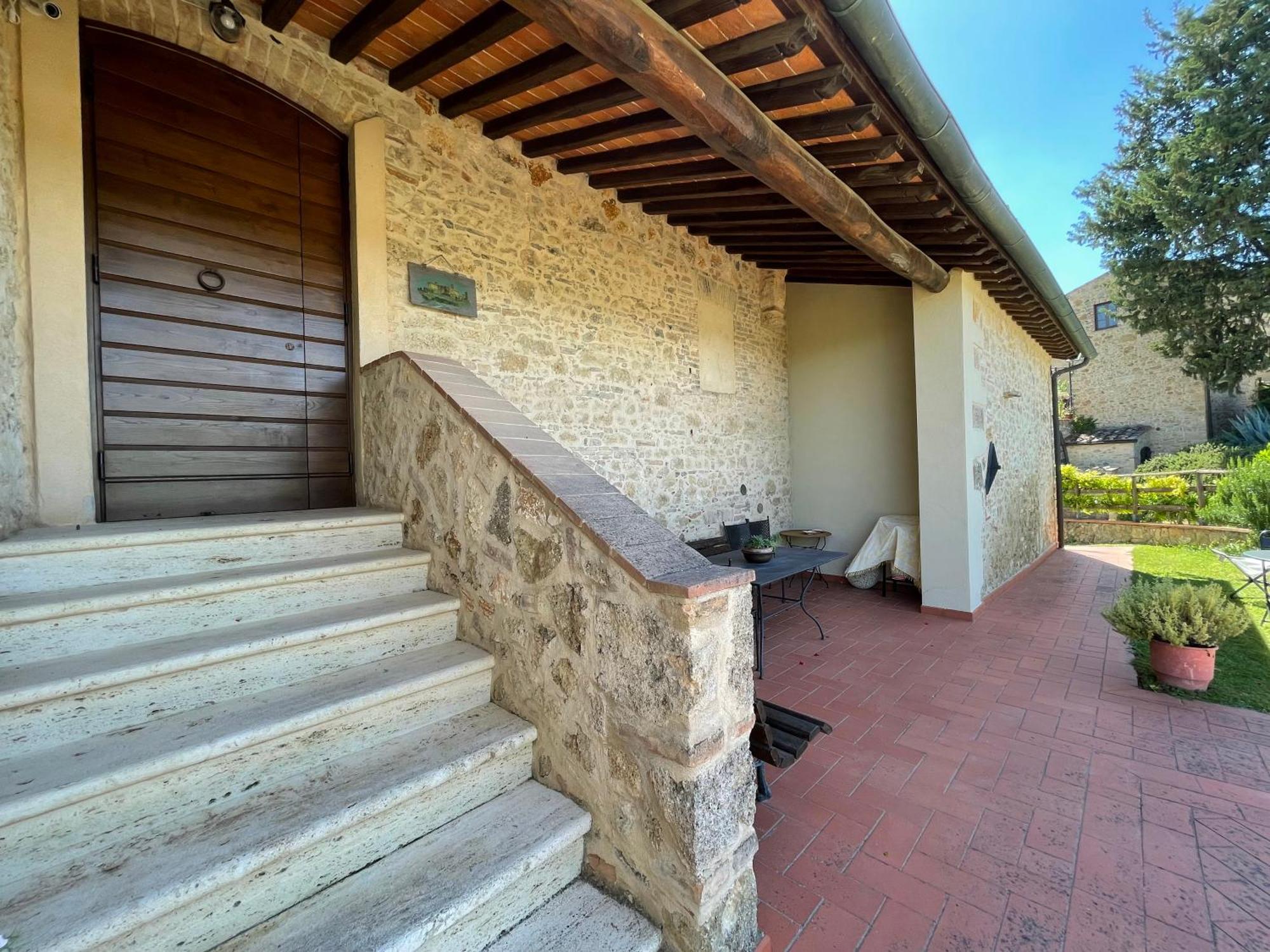 Agriturismo Castello Di Montauto San Gimignano Exterior foto
